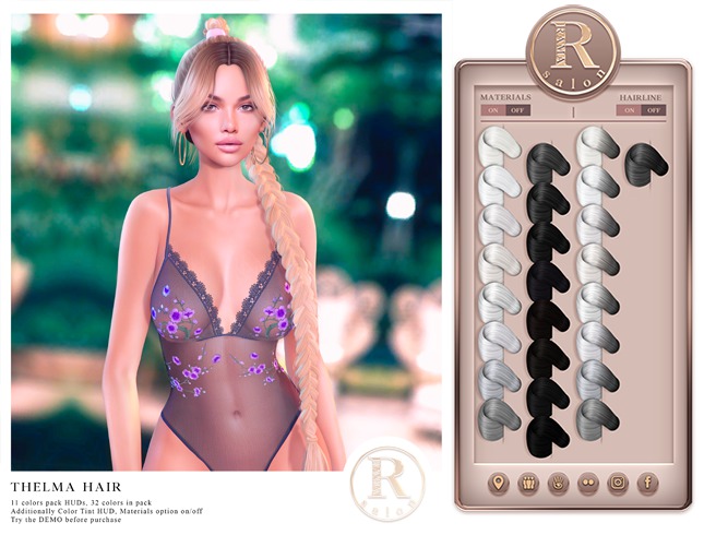 RAMA.SALON - Thelma Hair 'Grayscales Colorant'