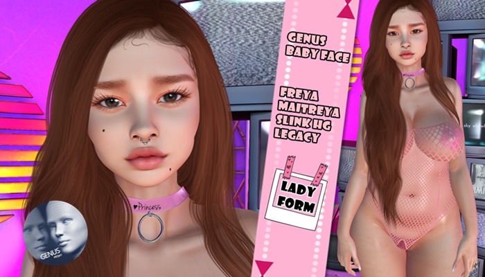 Princess Bento Shape  (Genus Baby Face )