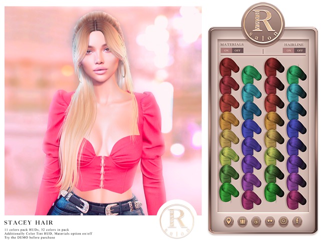 RAMA.SALON - Stacey Hair 'Colores'