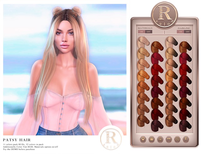 RAMA.SALON - Patsy Hair 'Gingers Colorant'