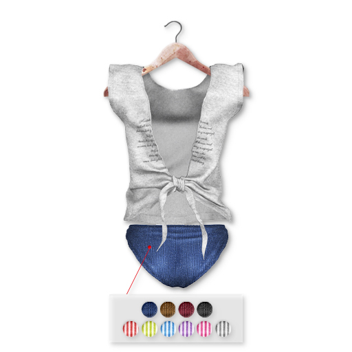 ASO! Santamaria (gray) - Slink / Maitreya / Belleza