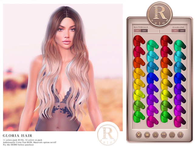 RAMA.SALON - Gloria Hair 'Neons Colorant'