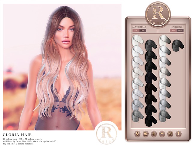 RAMA.SALON - Gloria Hair 'Grayscales Colorant'