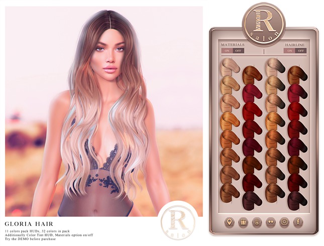 RAMA.SALON - Gloria Hair 'Gingers Colorant'