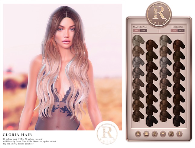 RAMA.SALON - Gloria Hair 'Brunettes Colorant'
