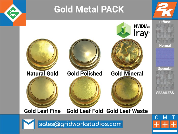 [ G.W.S. ] Gold Metal PACK