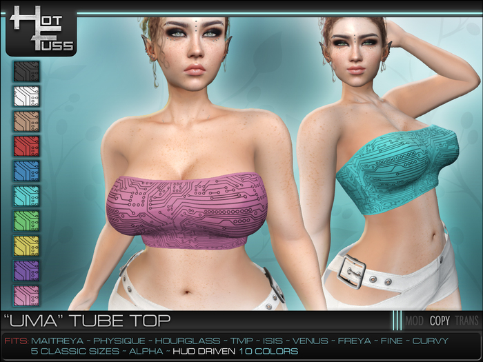 Hot Fuss "Uma" Tube Top