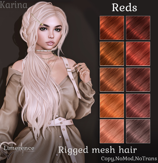 {Limerence} Karina hair-Reds