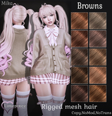 {Limerence} Mika hair-Browns