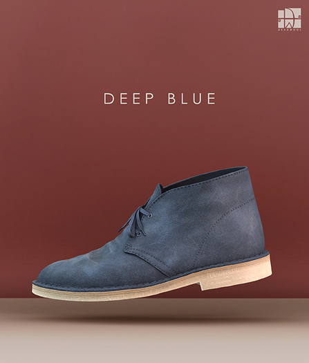 [Deadwool] Chukka boots - deep blue