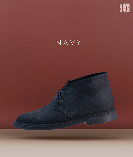 [Deadwool] Chukka boots - navy