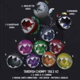 .Tardfish. ChompyTail V2 7. Green - Common Boxed