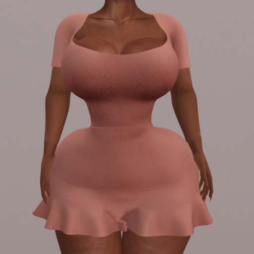 Moxy - Lydia Dress  ( Rose )
