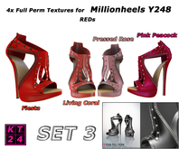 K24T:// 4x Full Perm Textures for Millionheels Y 248 Set 3 REDs