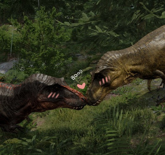 T-Rex gesture pack