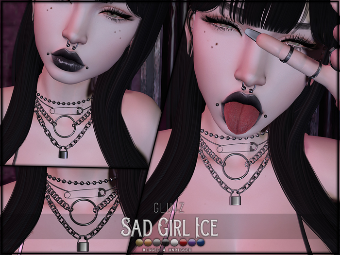 glutz . sad girl ice