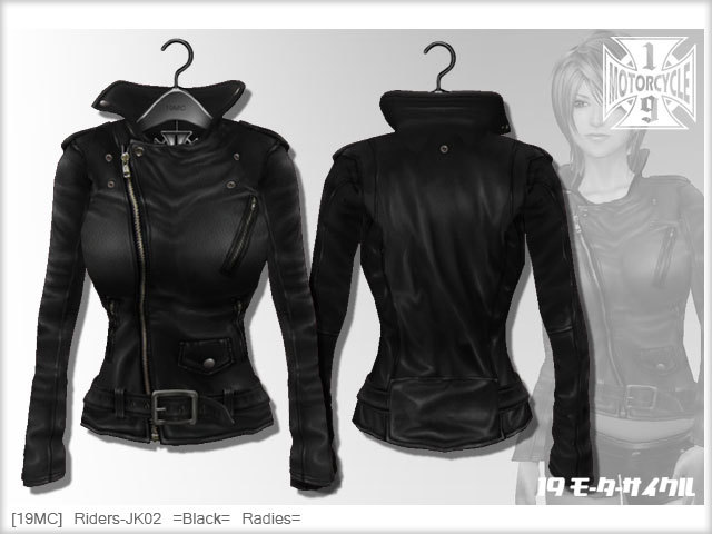 [19MC] Riders-JK02 =Black= Ladies=