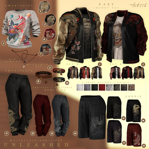 17. toksik - Unleashed Shorts (Lara) COMMON