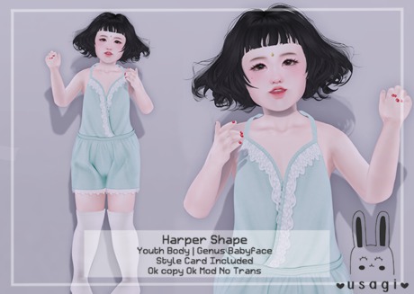 Second Life Marketplace - { Usagi } Harper Shape