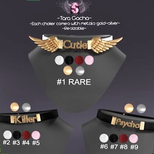 .::Supernatural::. Tara Gacha BLACK SET