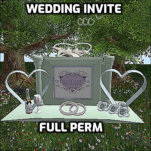 Blessed Unions Wedding Invite 3