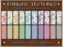 Parkins Textures - Roselle Set - 20x Full Perm Seamless 1024 - Fabric, Clothing, Cloth, Floral, Clothing, Textile, Dress