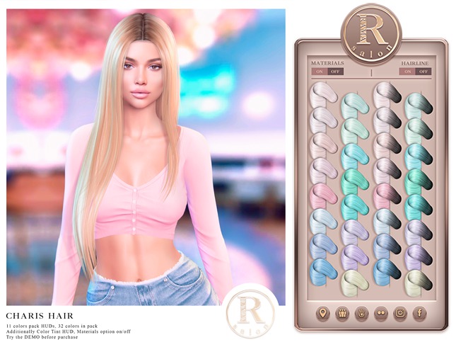 RAMA.SALON - Charis Hair 'Pastels Colorant'