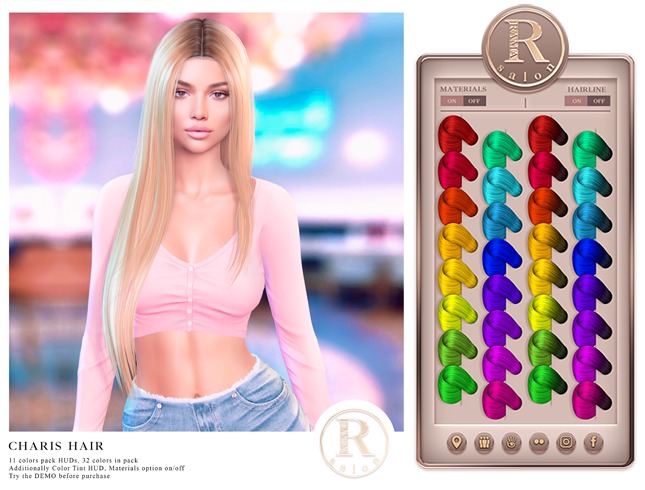 RAMA.SALON - Charis Hair 'Neons Colorant'