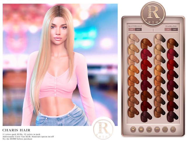 RAMA.SALON - Charis Hair 'Gingers Colorant'