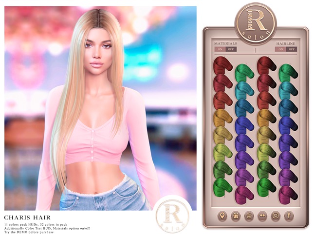 RAMA.SALON - Charis Hair 'Colores'