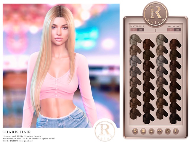 RAMA.SALON - Charis Hair 'Brunettes Colorant'