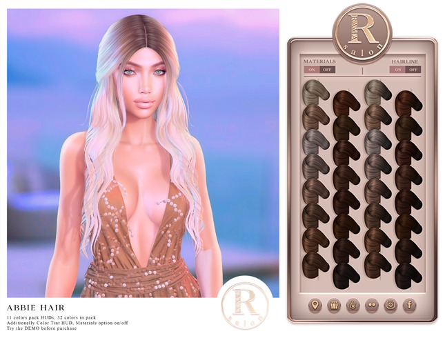 RAMA.SALON - Abbie Hair 'Brunettes Colorant'