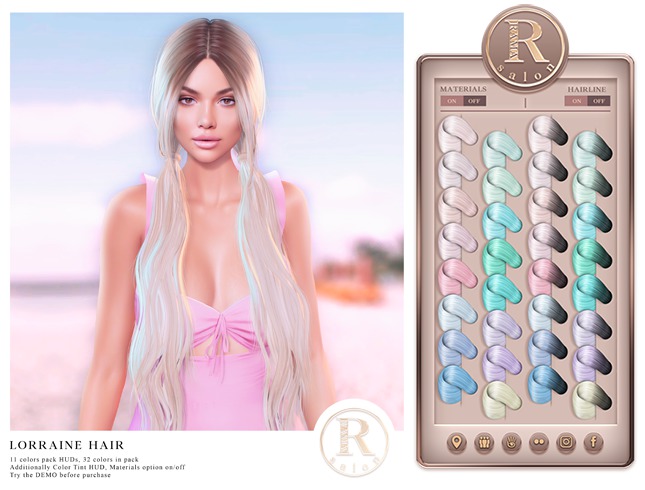 RAMA.SALON - Lorraine Hair 'Pastels Colorant'