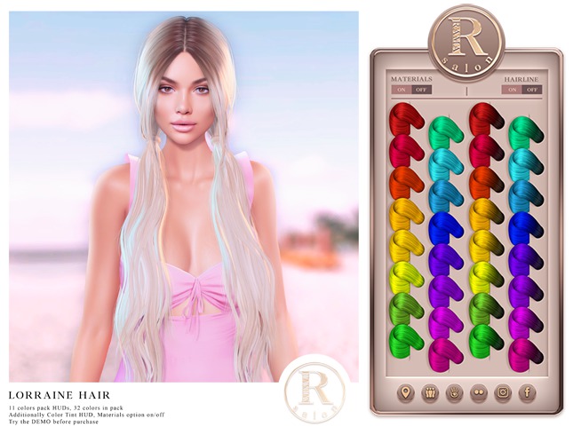 RAMA.SALON - Lorraine Hair 'Neons Colorant'