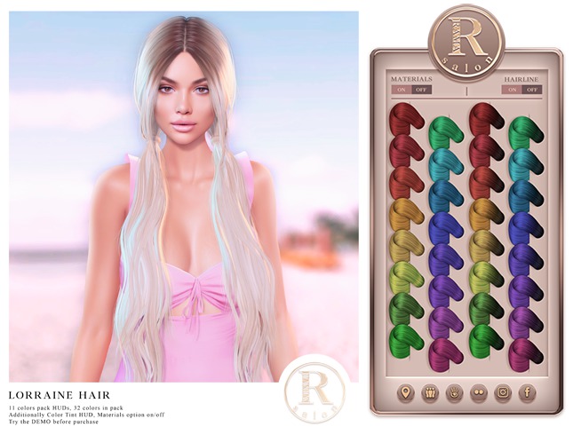 RAMA.SALON - Lorraine Hair 'Colores'