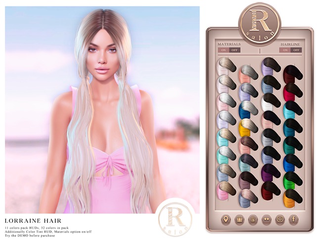 RAMA.SALON - Lorraine Hair 'Color Ombre'