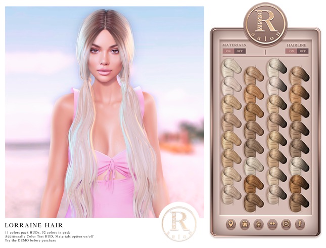 RAMA.SALON - Lorraine Hair 'Blondes Colorant'