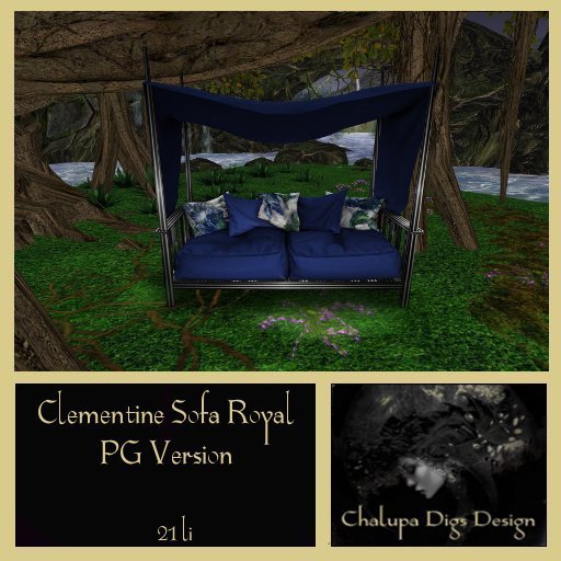 Clementine Sofa Pg Royal