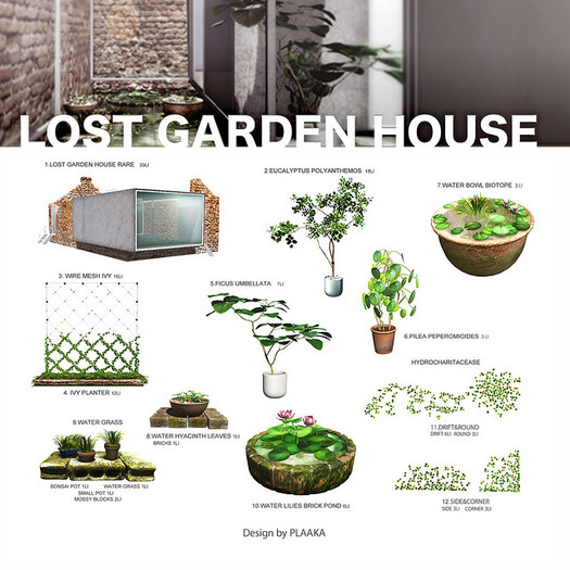 PLAAKA - LostGardenHouse RARE