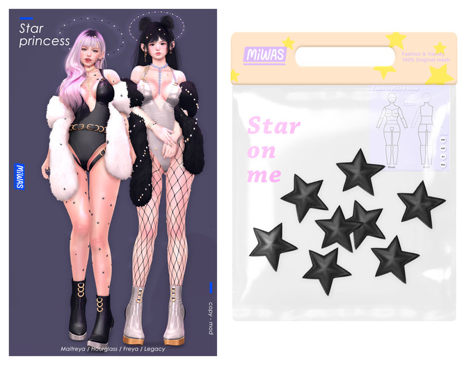 MIWAS / Star on me #Black