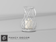 Fancy Decor: Briar Lantern (white)
