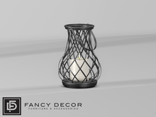 Fancy Decor: Briar Lantern (black)