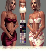0006061 Mesh Mini Dress [Fatpack]  36 Textures