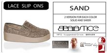 Baiastice_Lace Slip On-Sand