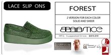 Baiastice_Lace Slip On-Forest