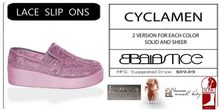 Baiastice_Lace Slip On-Cyclamen
