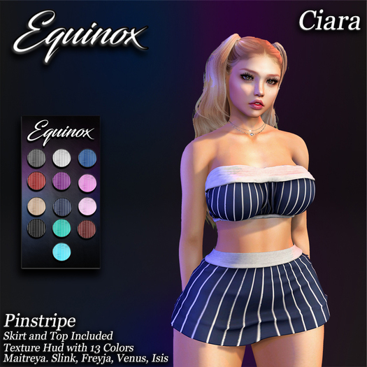 ::EQ: - Ciara  Pinstripe