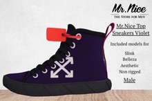 Mr.Nice Top Sneakers Violet
