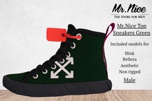 Mr.Nice Top Sneakers Green