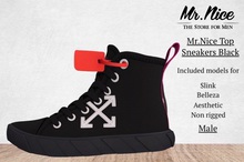 Mr.Nice Top Sneakers Black